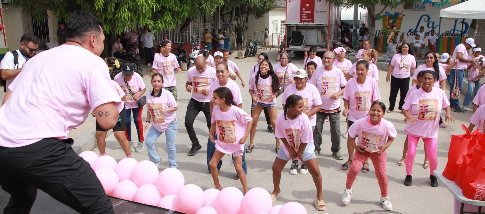 'Ritmo rosa' en Soledad.