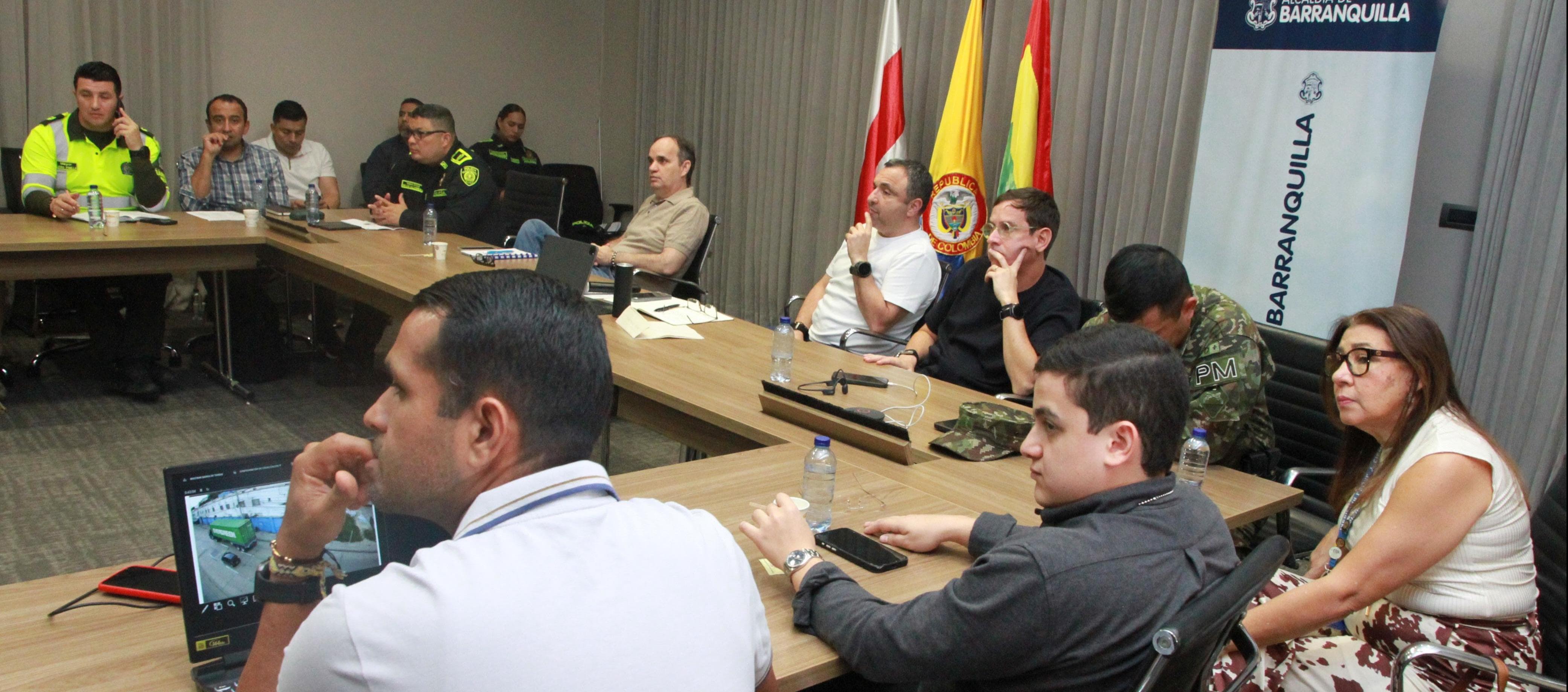 Comité de Seguimiento Interinstitucional en la Alcaldía Distrital. 