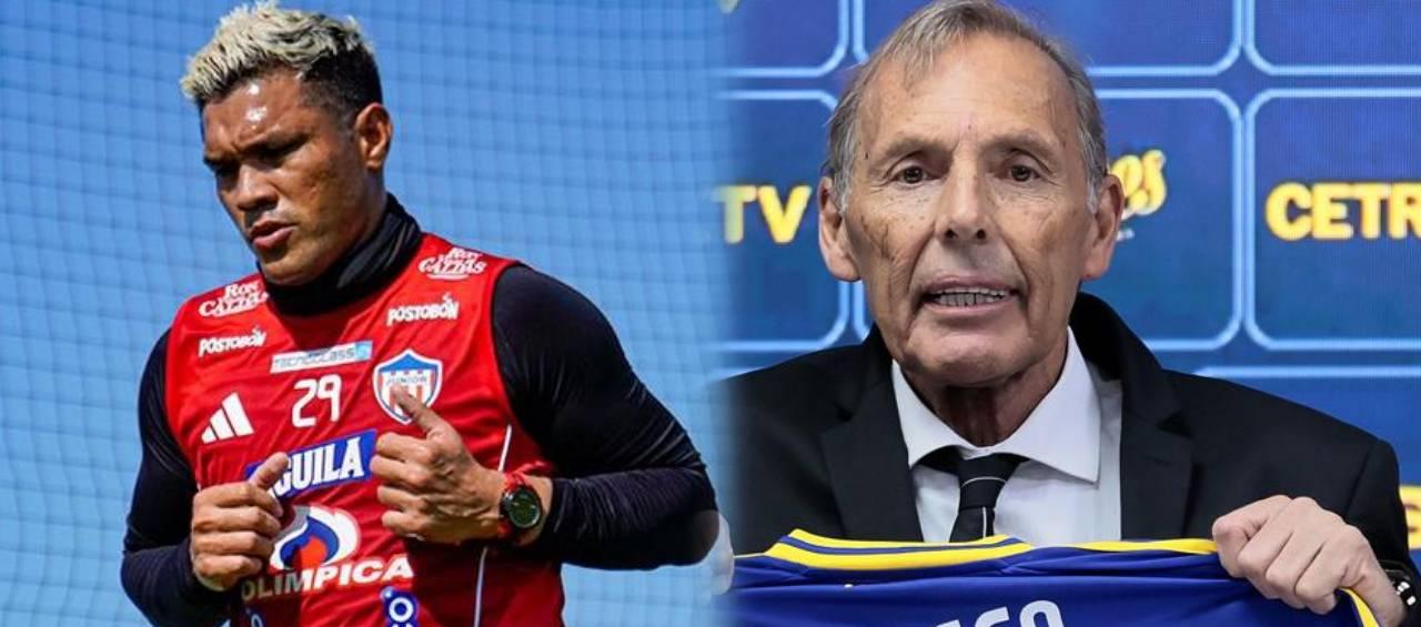 Teófilo Gutiérrez y Miguel Ángel Russo.