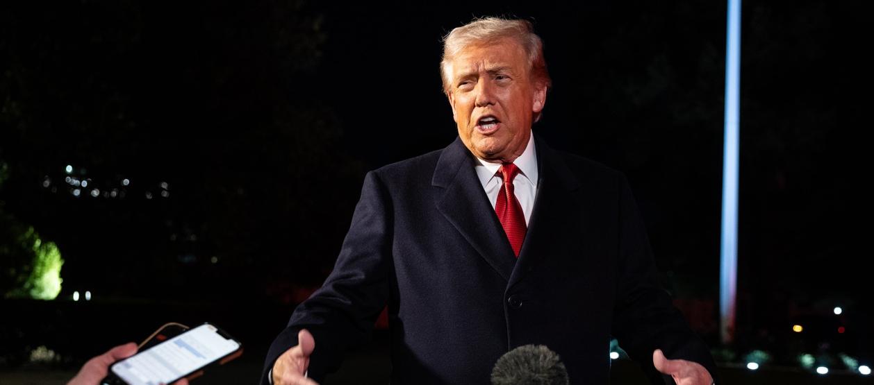 El presidente de Estados Unidos, Donald Trump.