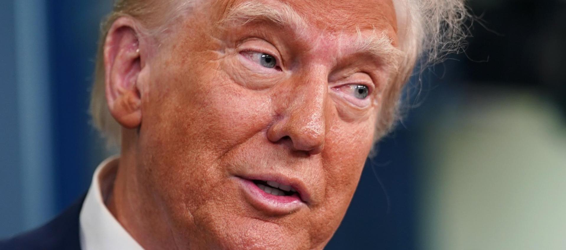 El Presidente de Estados Unidos, Donald Trump.