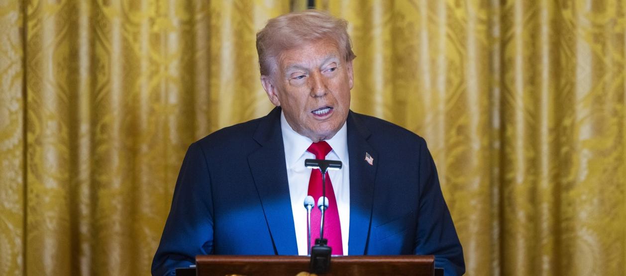 El presidente de Estados Unidos, Donald Trump.