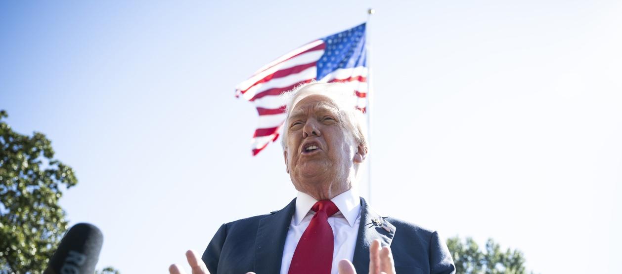 El presidente de Estados Unidos, Donald Trump.