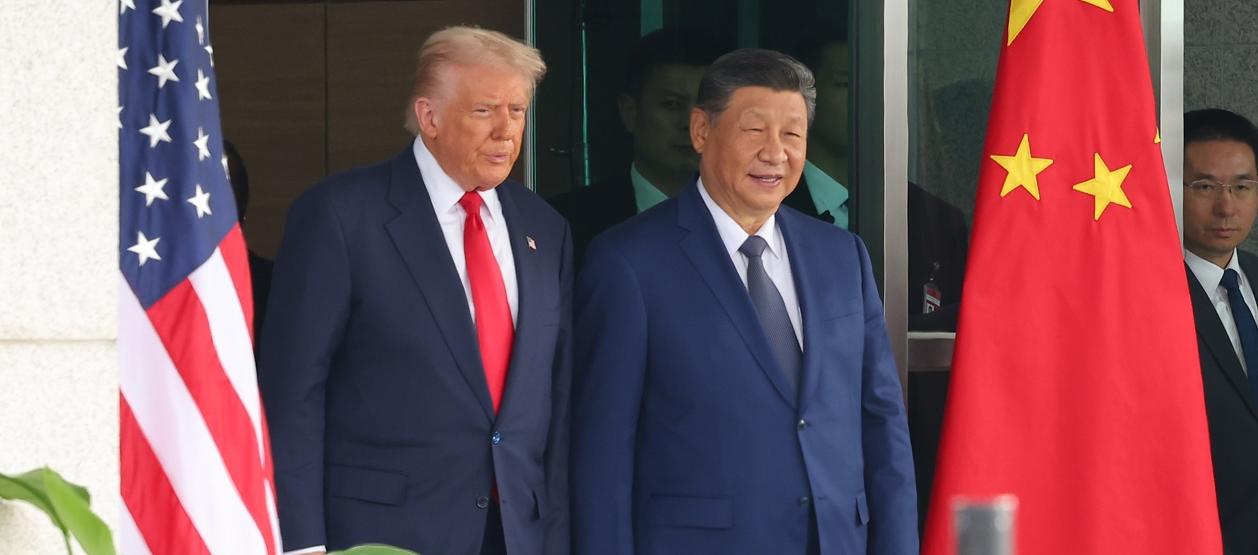 Donald Trump y Xi Jinping.