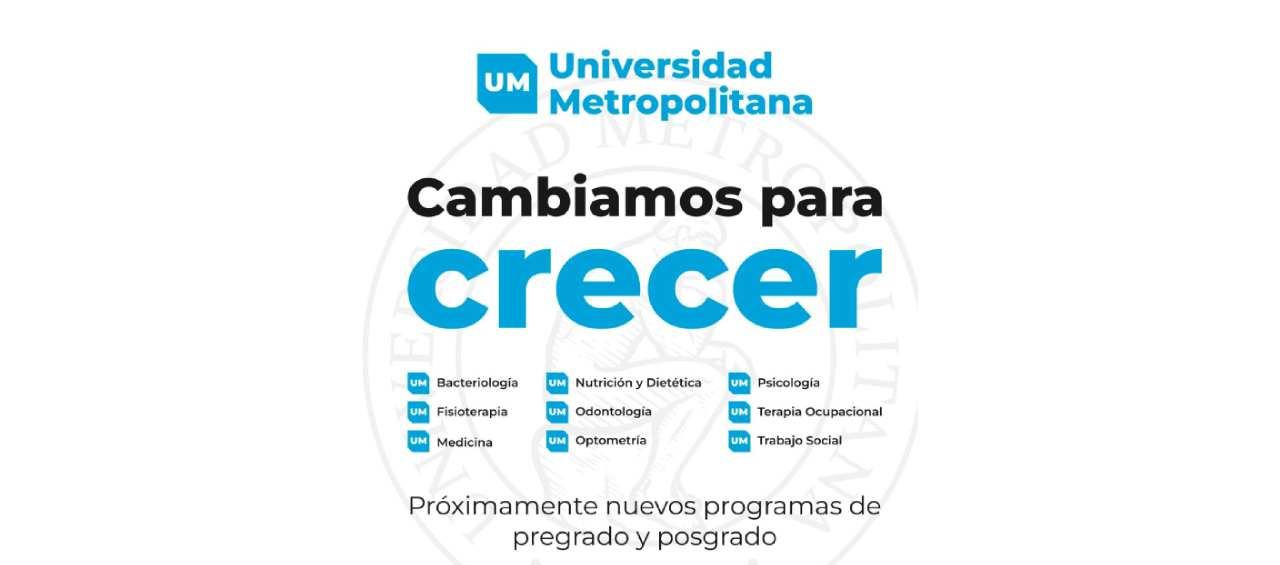 Nueva identidad visual de la Unimetro.