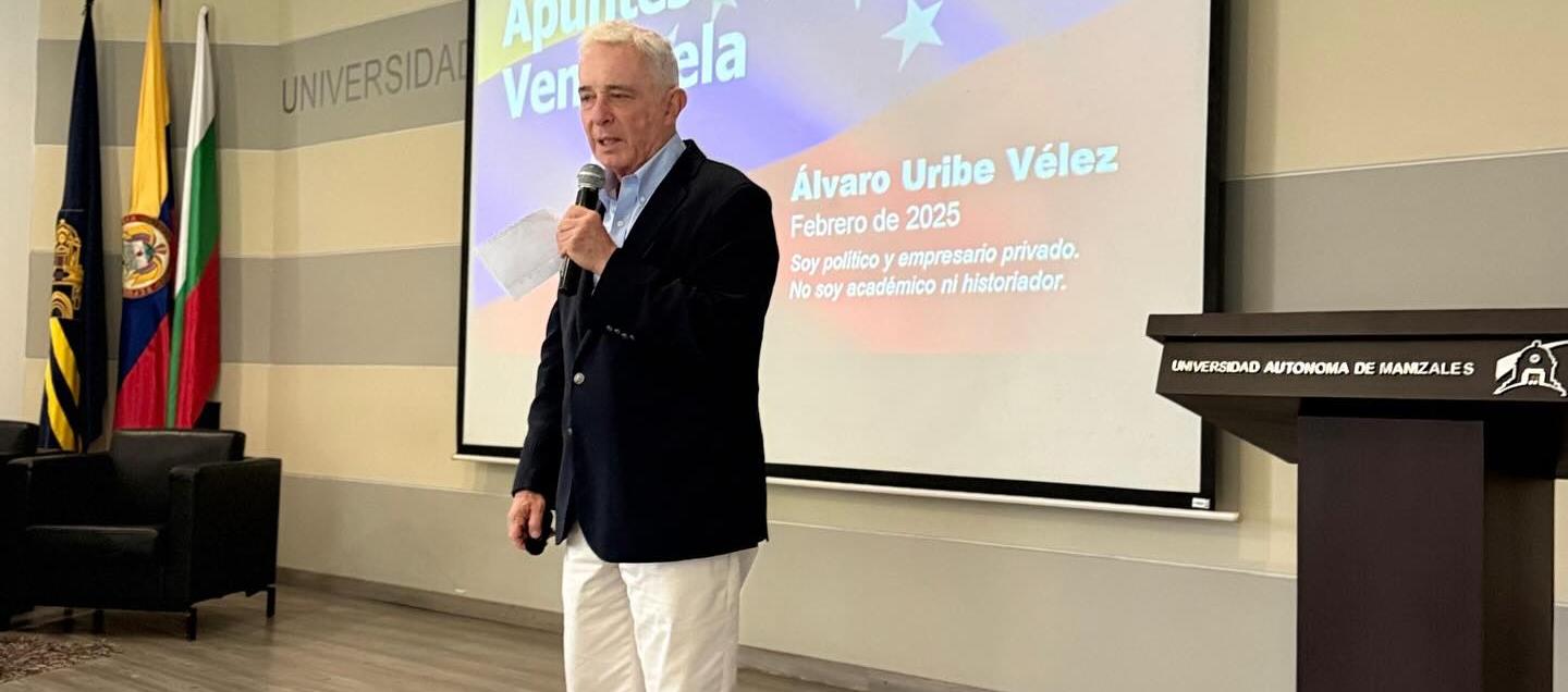 El expresidente de la República, Álvaro Uribe Vélez.