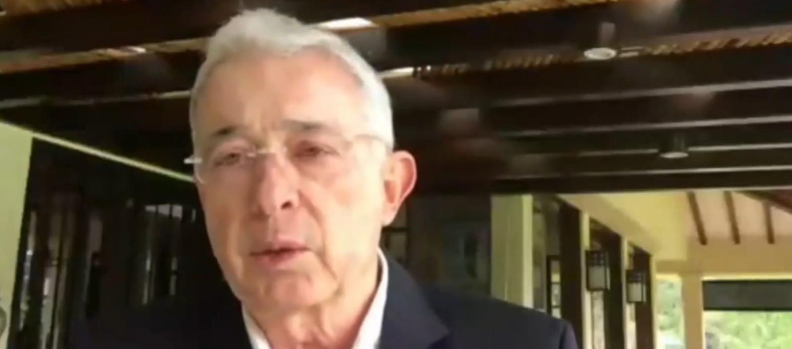 El expresidente Álvaro Uribe Vélez.