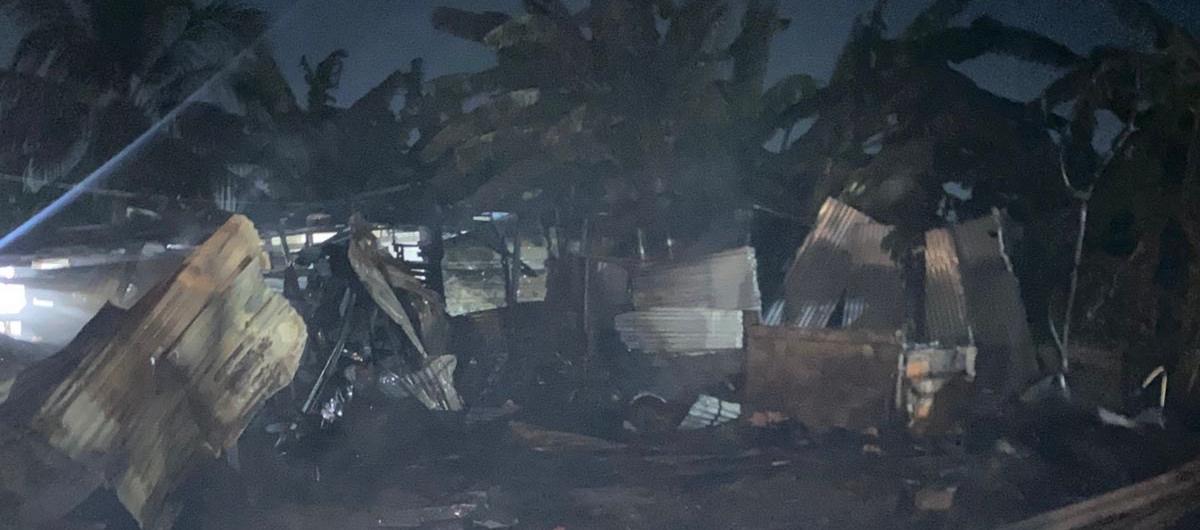 Incendio en Villa Caracas