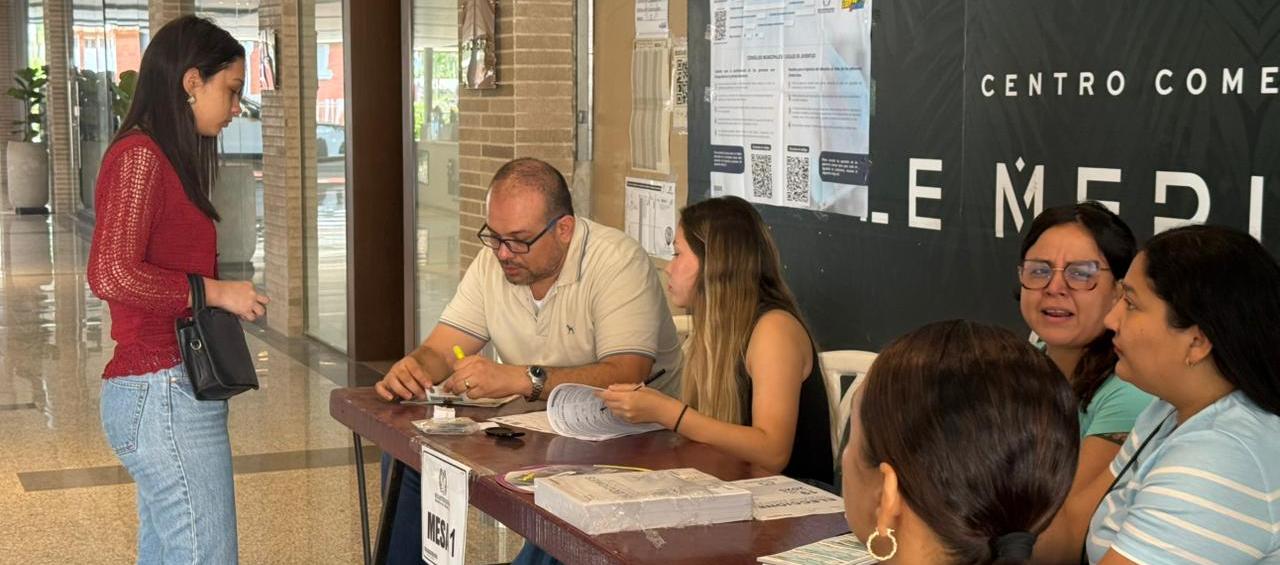 Votación para Consejos de Juventud en Barranquilla.