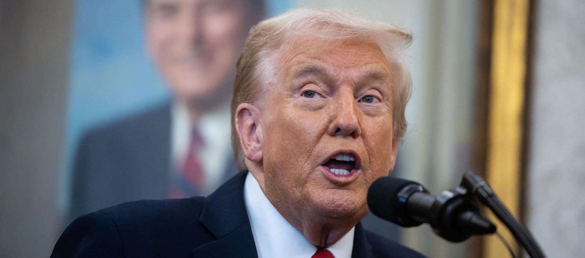 Donald Trump, Presidente de Estados Unidos.