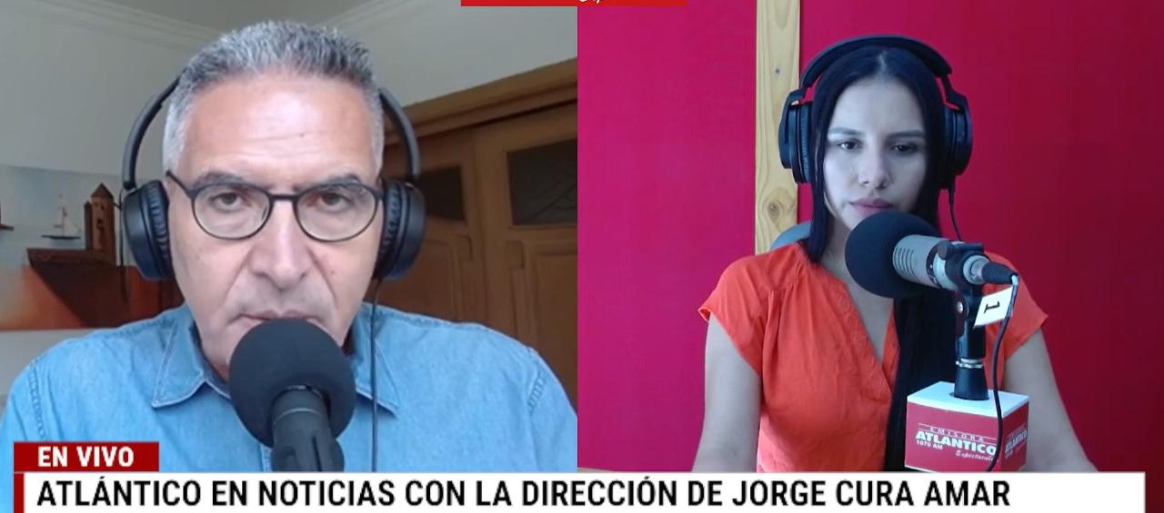 Transmisión de Atlántico en Noticias.