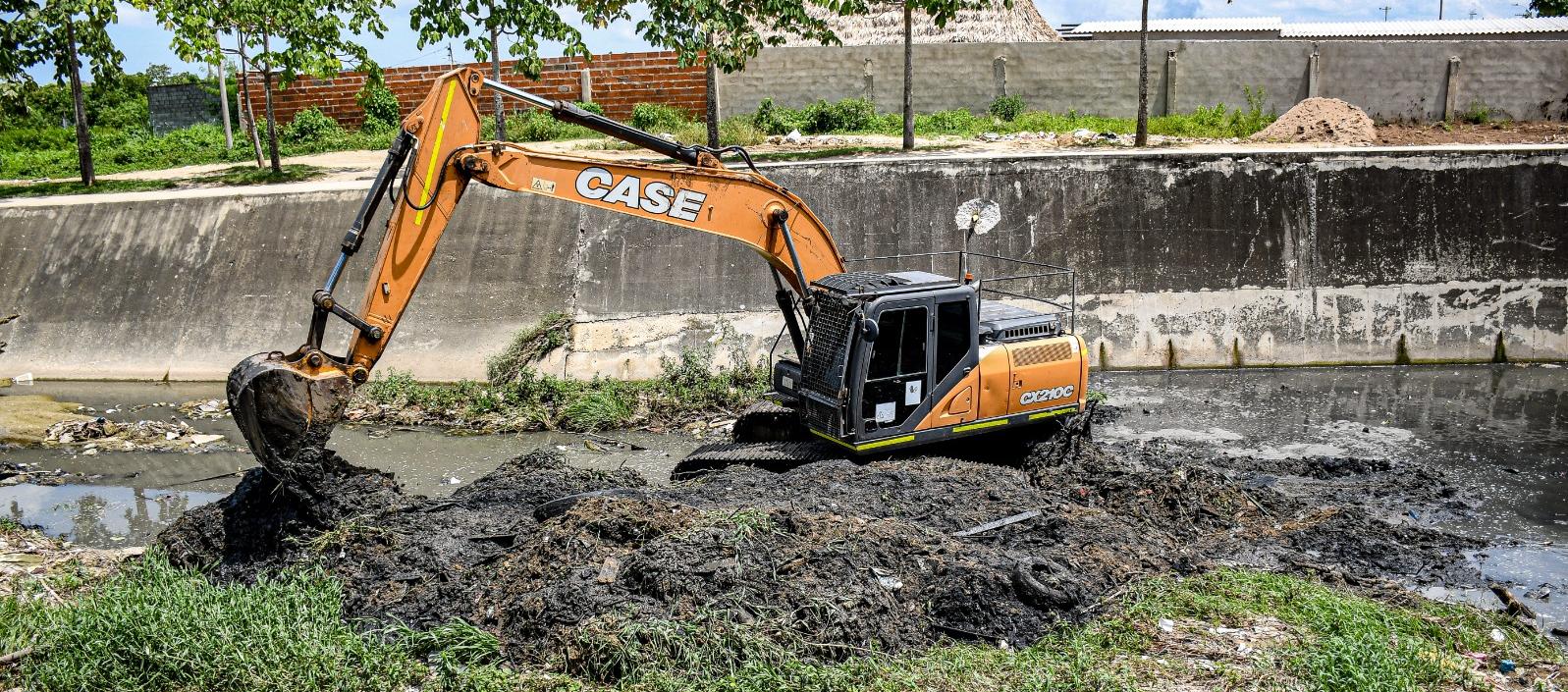 Limpieza de arroyos en Barranquilla. 