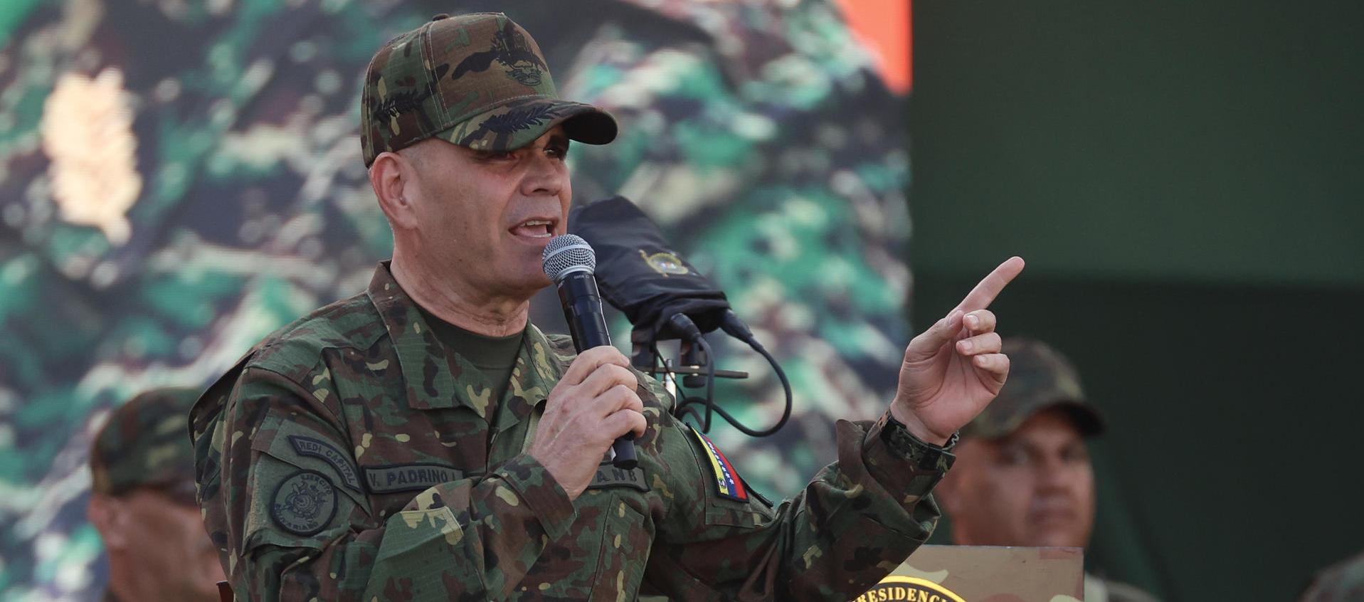 El ministro de Defensa de Venezuela, Vladimir Padrino López. 