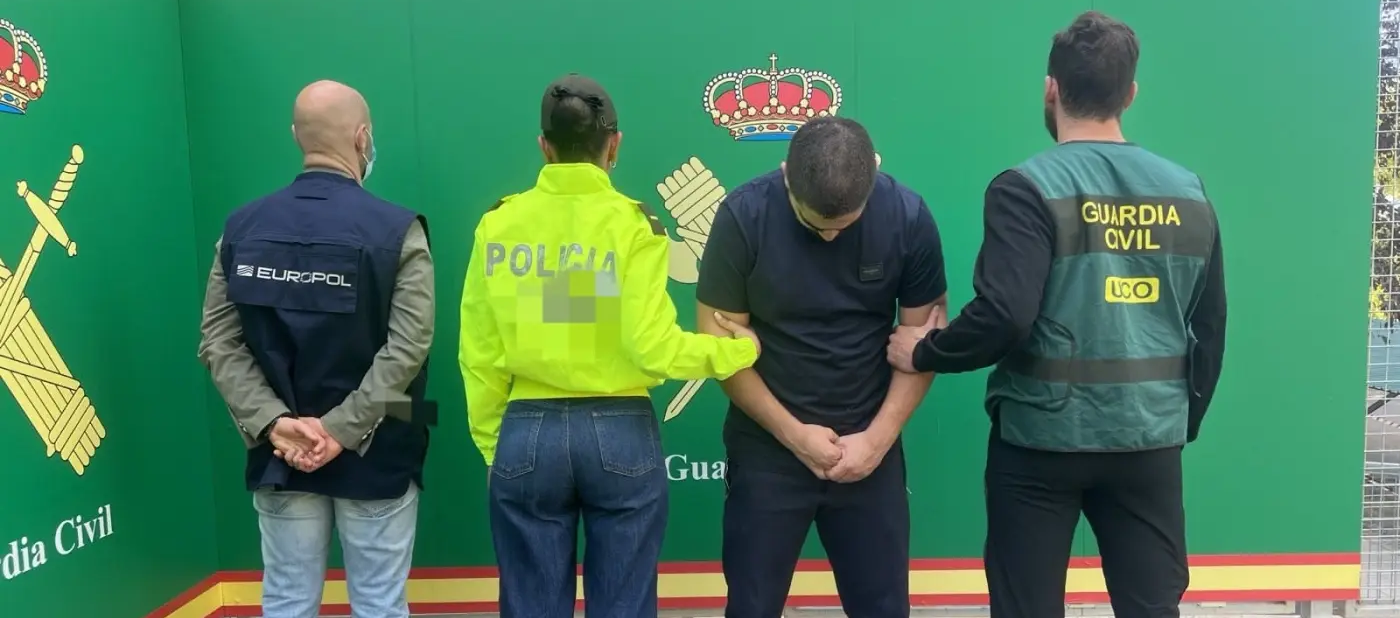 La red fue afectada con la captura de dos personas en Colombia y la aprehensión de sus cabecillas en España.