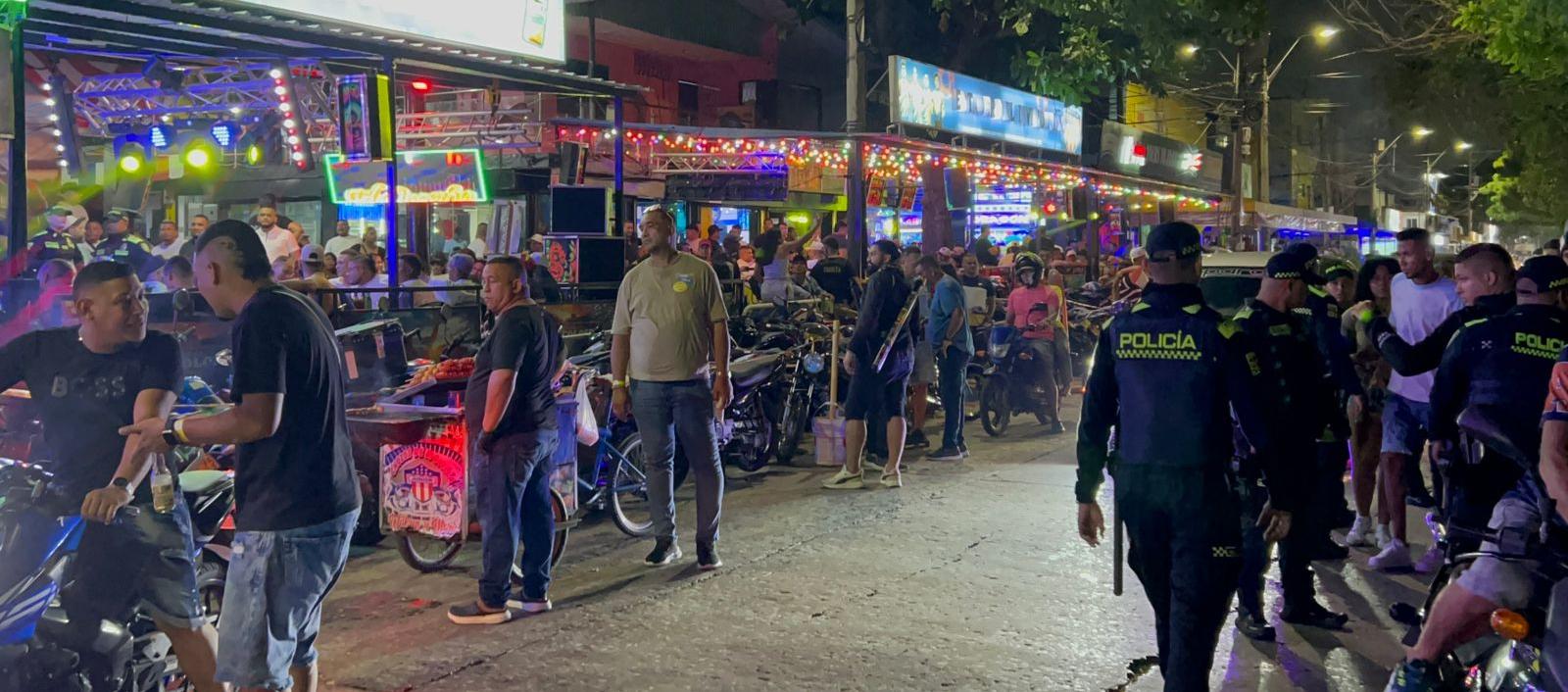 Caravanas de seguridad en Barranquilla. 