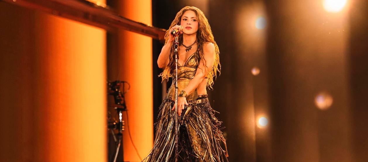 Shakira se presentó recientemente en Cali junto al Grupo Niche. 