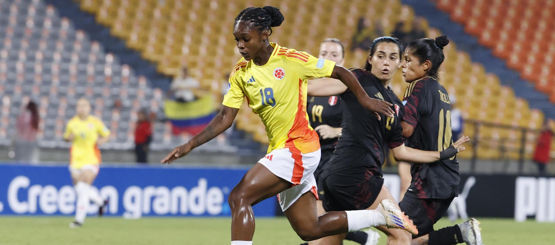 Linda Caicedo, delantera de la Selección Colombia.