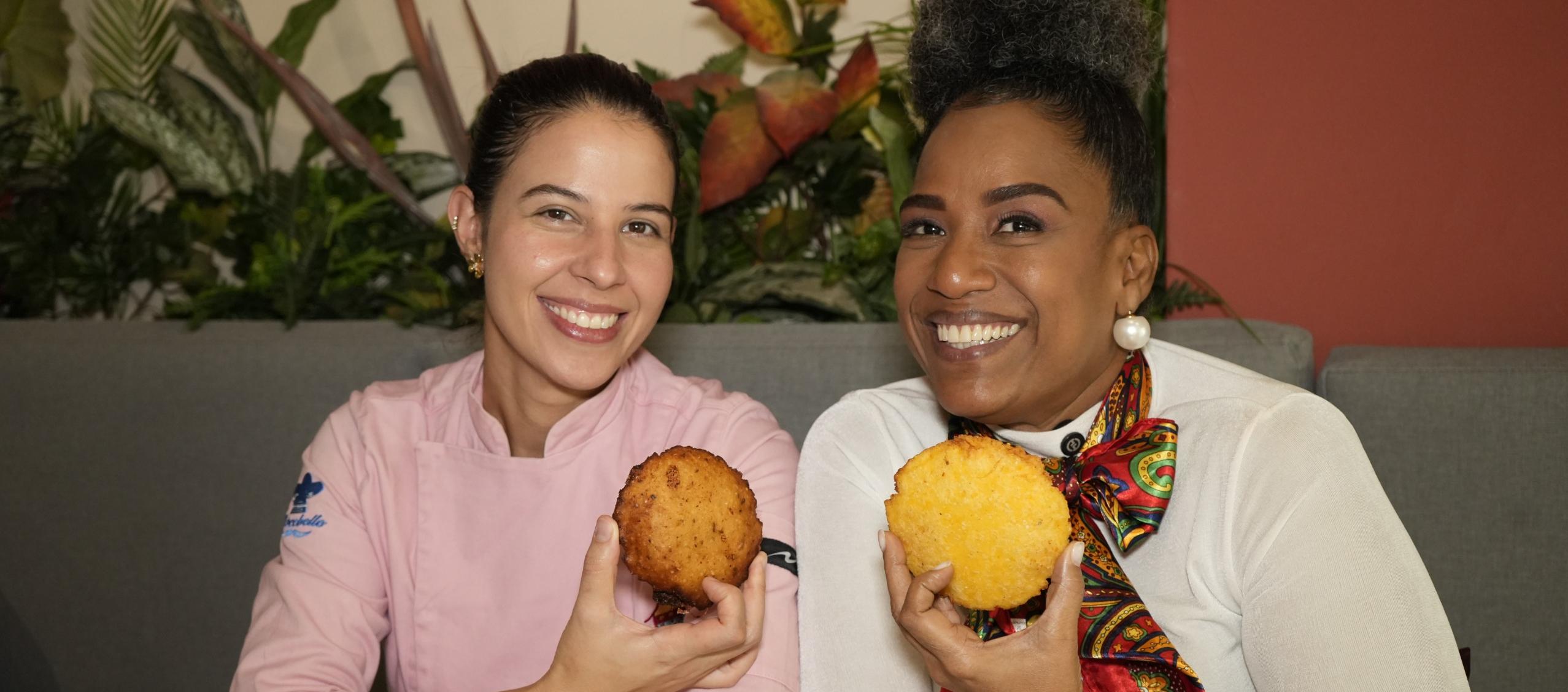  Carolina Manotas, chef de Narcobollo y Milena Lora, cocinera tradicional.