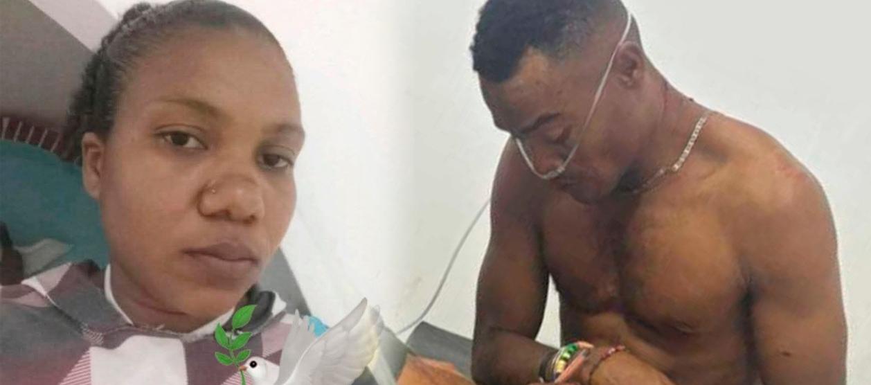 Januaris del Rosario Rodríguez y presunto feminicida. 