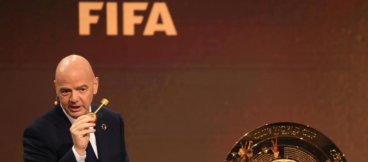 El suizo Gianni Infantino, presidente de la FIFA.
