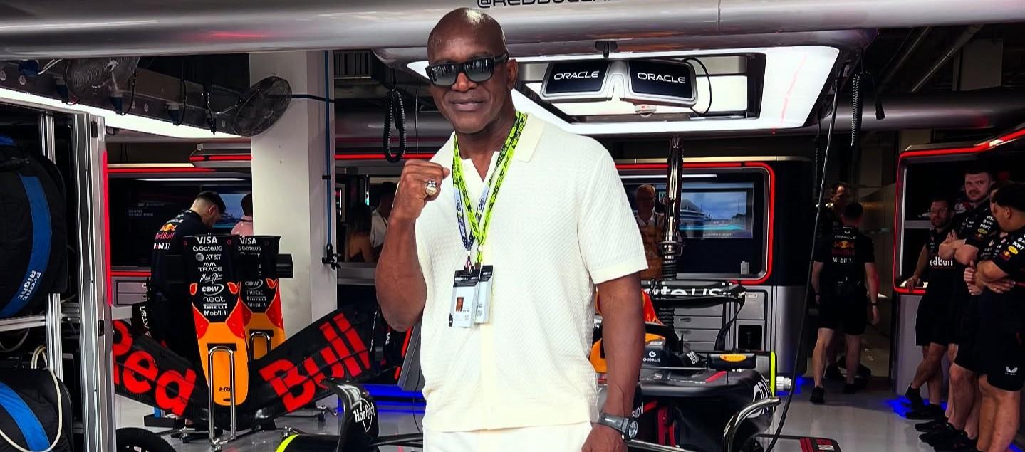 Evander Holyfield, excampeón mundial de los pesados.