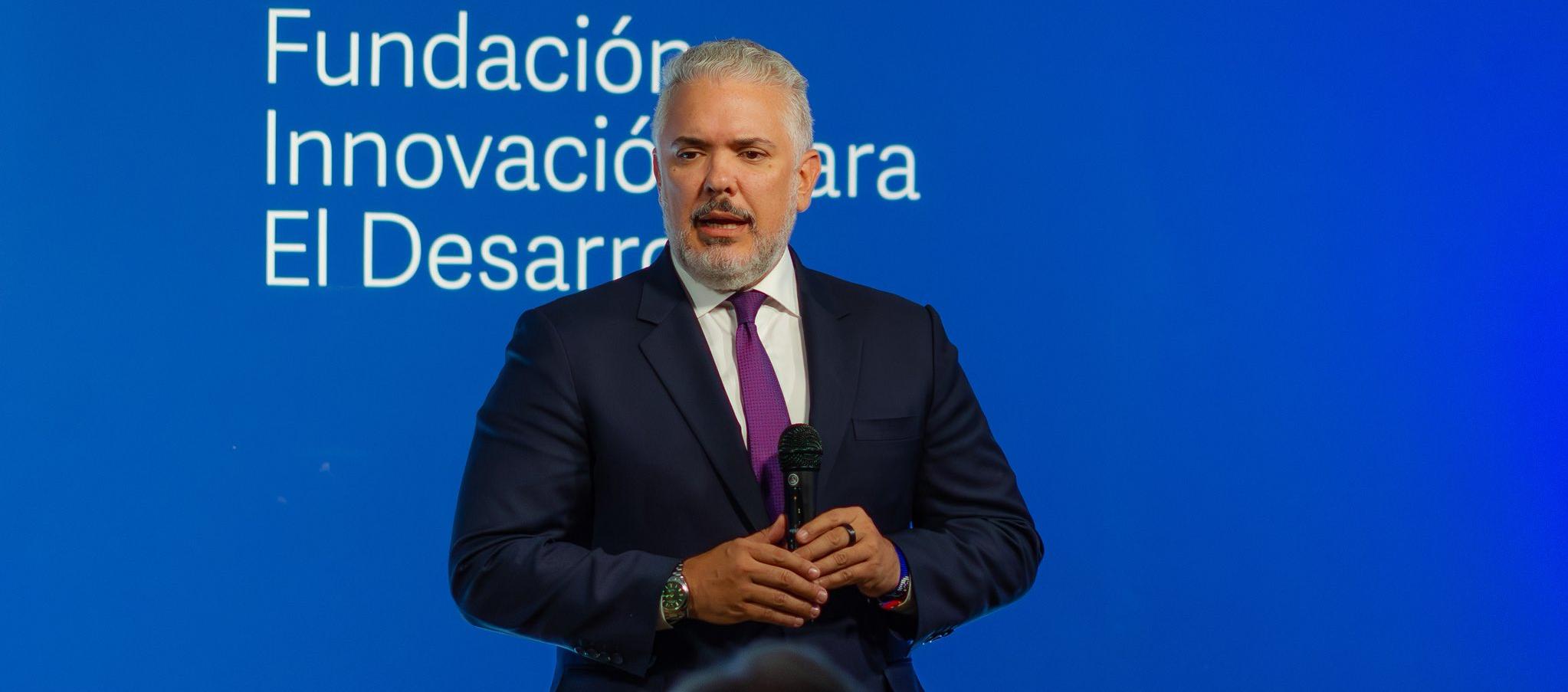 Iván Duque, expresidente de Colombia. 