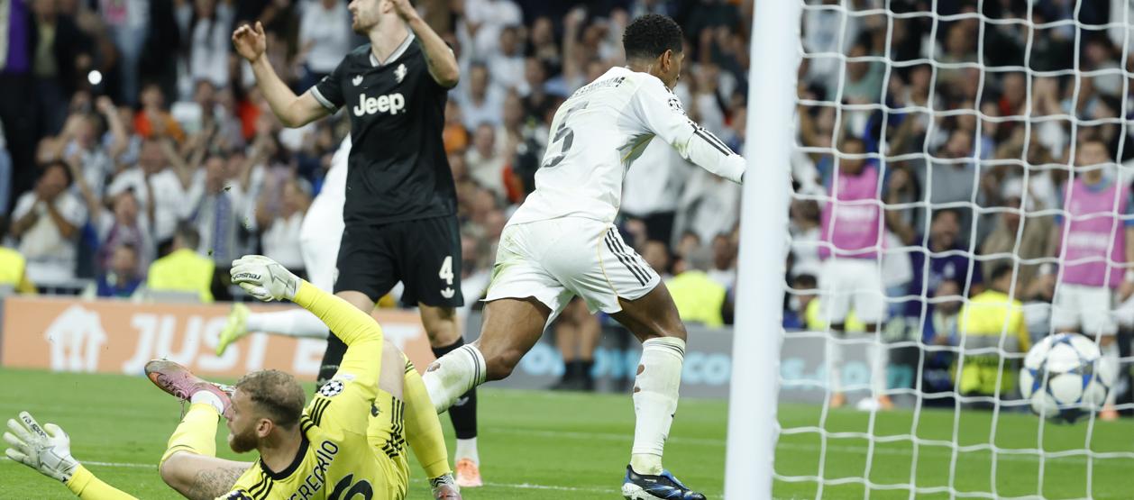 El único gol del partido marcado por el inglés Jude Bellingham.