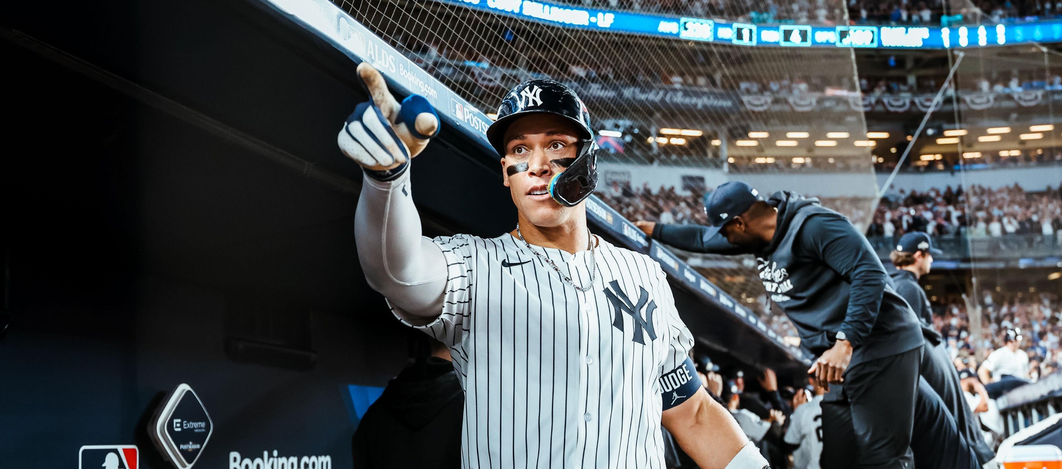 Aaron Judge conectó un jonrón que empató el juego a seis carreras en el cuarto inning. 