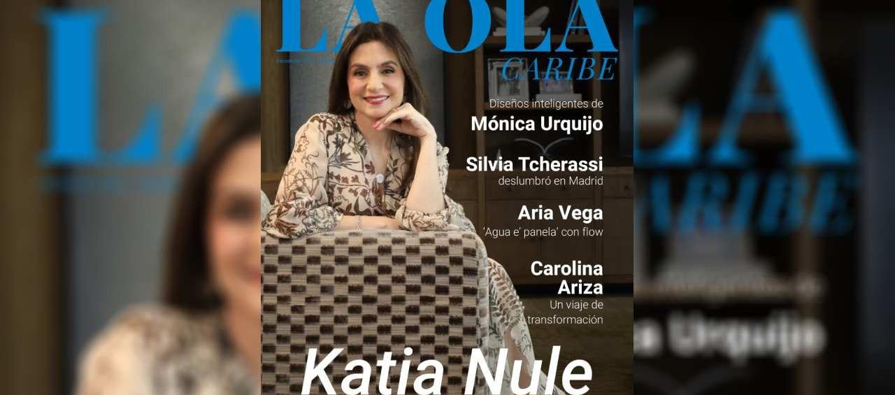 Katia Nule, primera dama del Distrito de Barranquilla.
