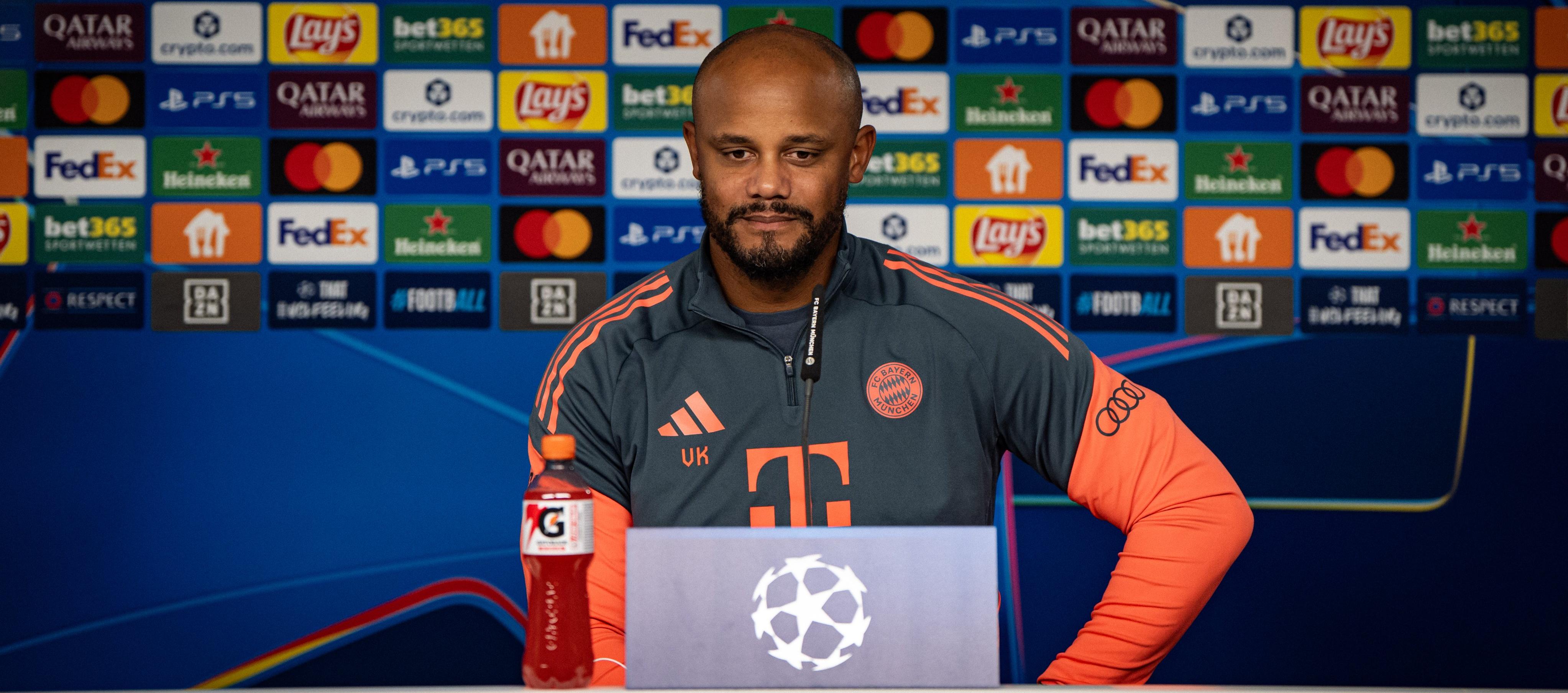 Vincent Kompany tenía contrato hasta 2027 con el Bayern Múnich. 