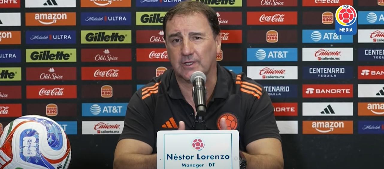 Néstor Lorenzo, entrenador de la Selección Colombia de Mayores.