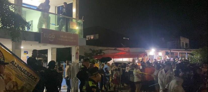 Lugar donde ocurrió la masacre el pasado 3 de octubre. 