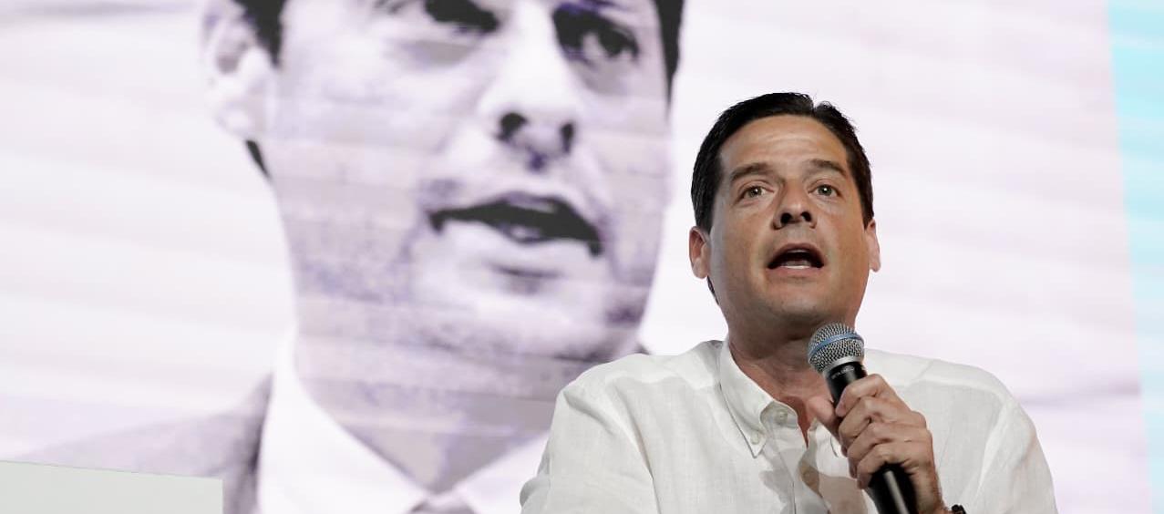 Mauricio Gómez, precandidato presidencial. 