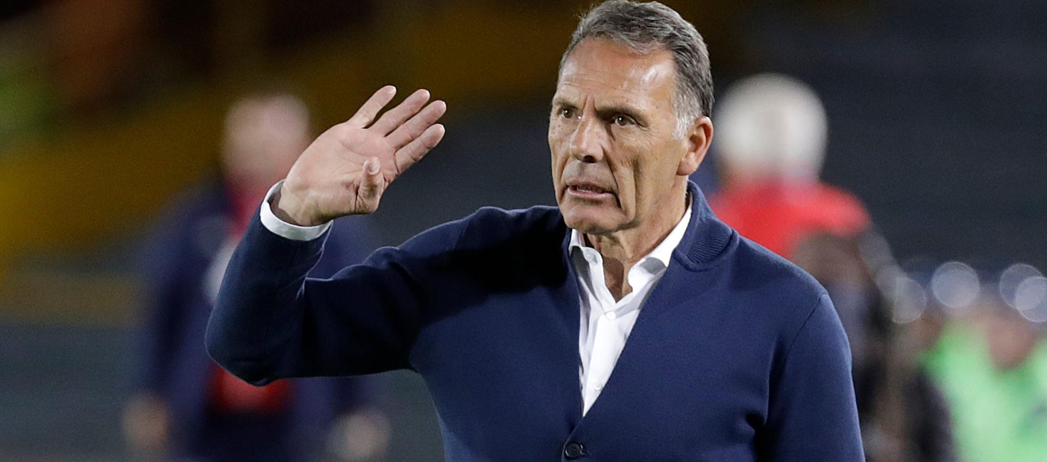 Miguel Ángel Russo en su época como técnico de Millonarios.