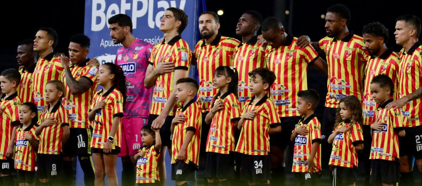 Jugadores del Deportivo Pereira.