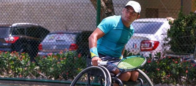 El tenista bogotano Manuel Sánchez. 