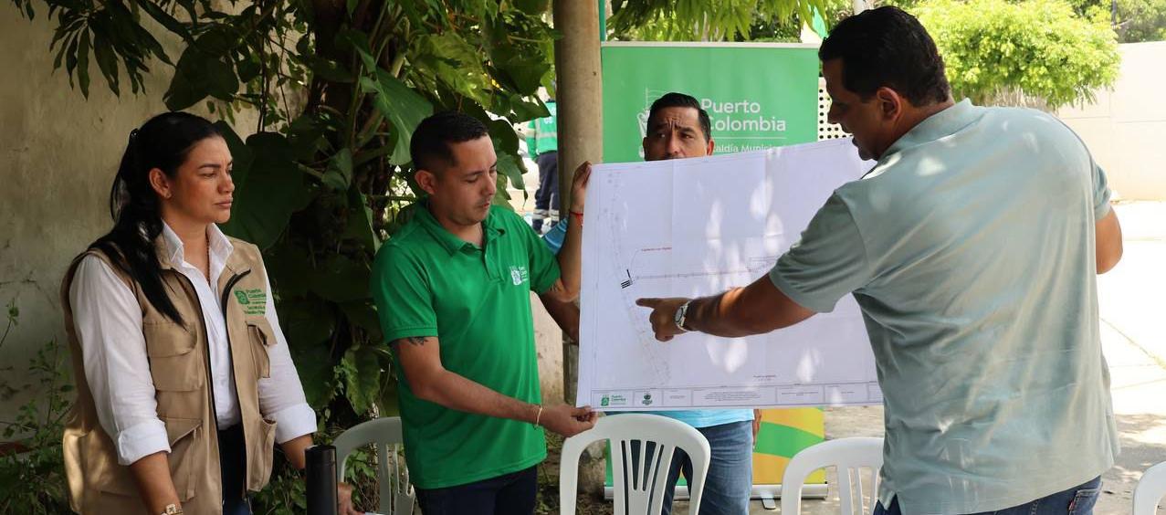 Jornada de socialización de las obras en Villa Campestre.