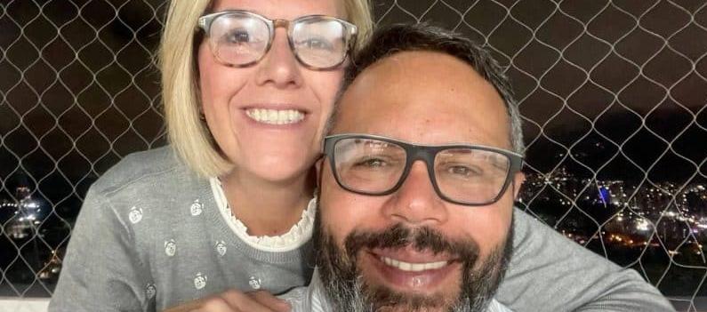 Mariana González y su esposo Rafael Tudares.