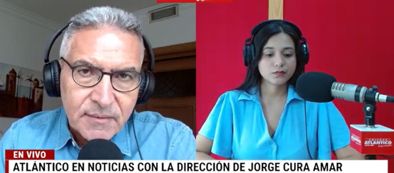 Transmisión de Atlántico en Noticias.