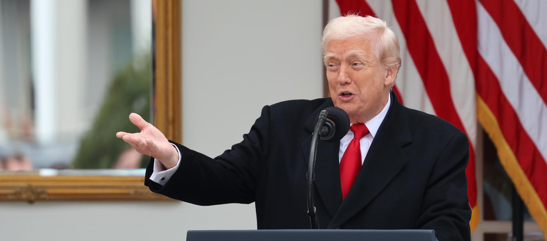 Donald Trump, Presidente de Estados Unidos.