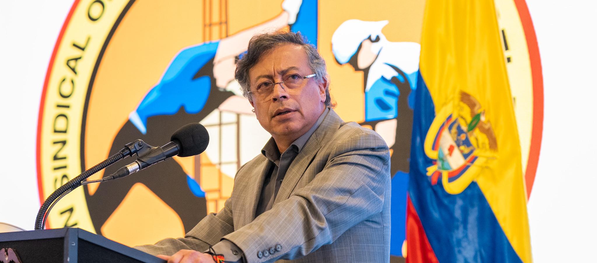 El Presidente Gustavo Petro.