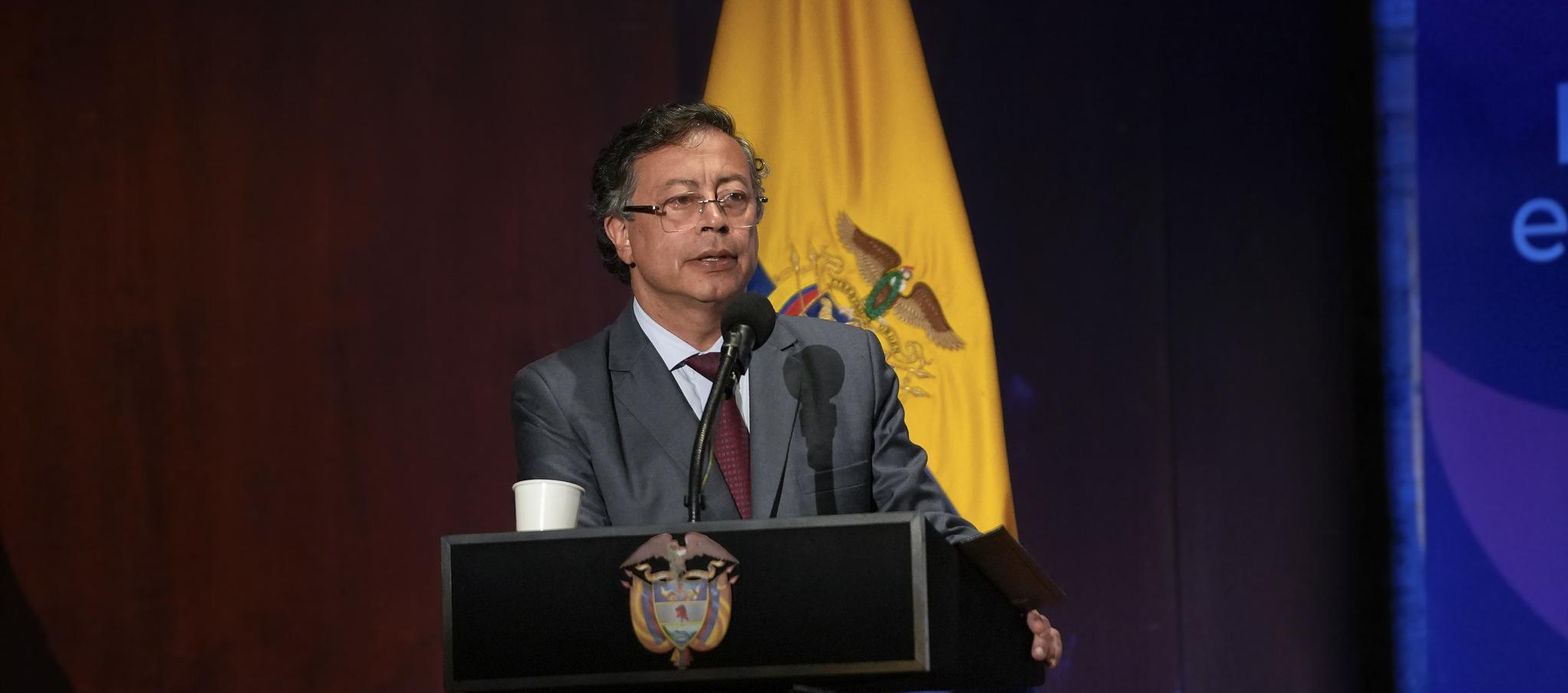El Presidente Gustavo Petro.