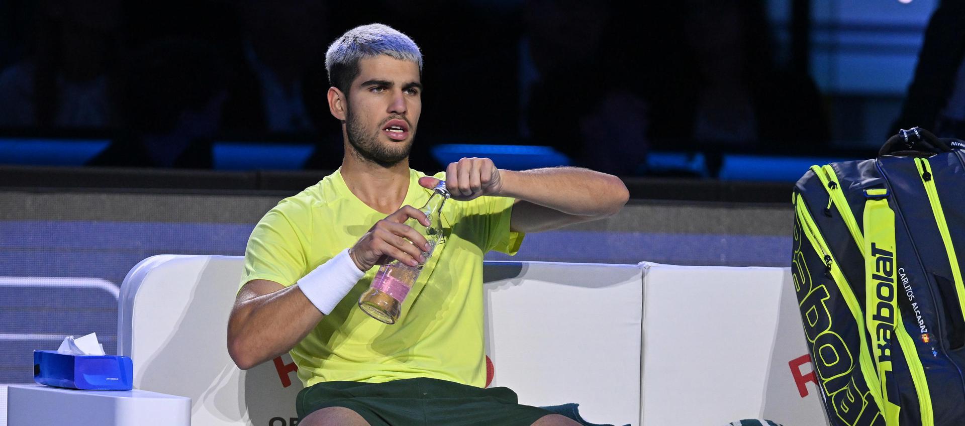 Carlos Alcaraz, tenista español.