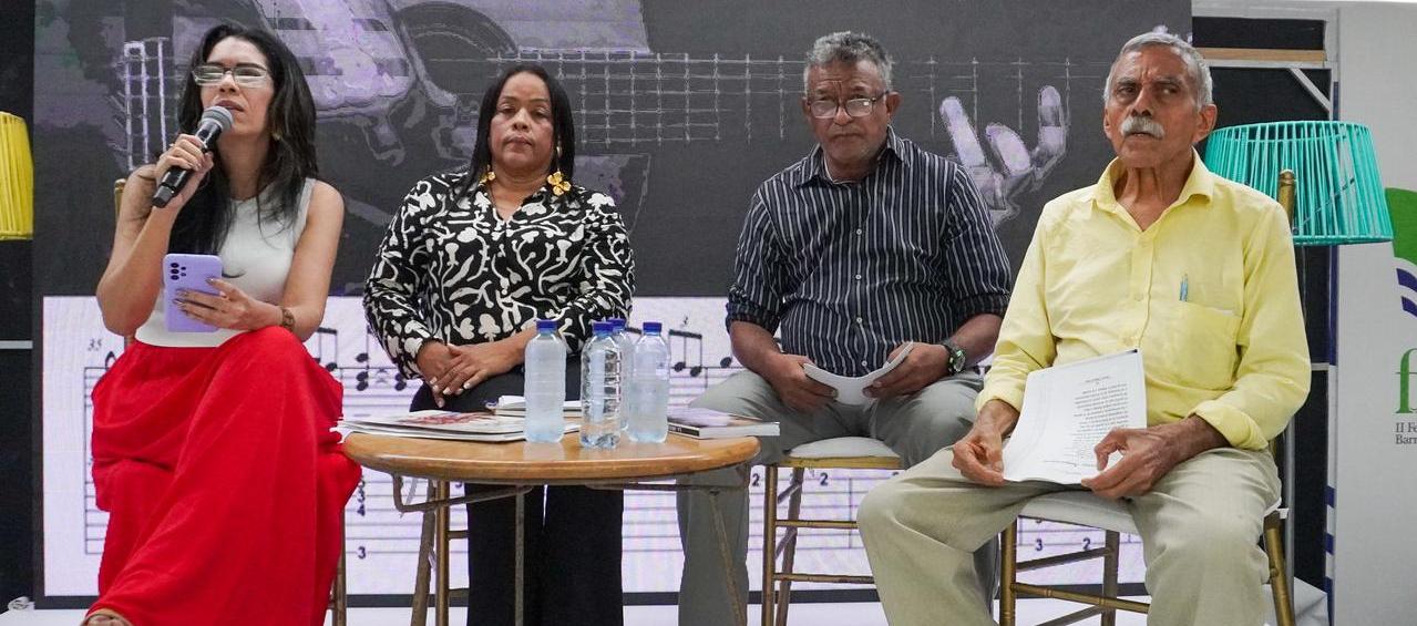 Katy Paternina, Milagros Reales, Jesús Pernett y Hermes Ospino.