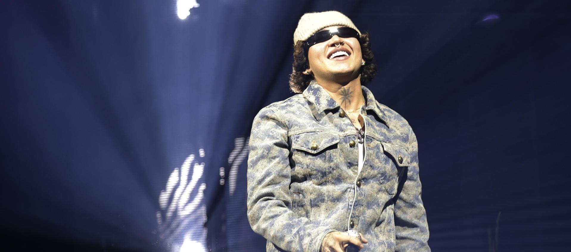 Beéle durante el concierto. 