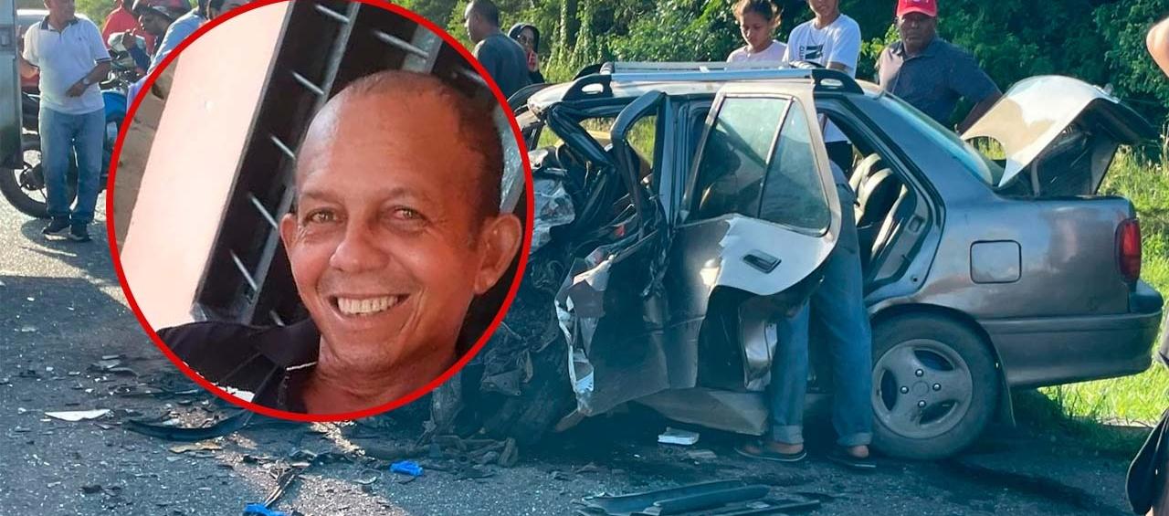 Jorge Eliécer Molina conducía este vehículo cuando ocurrió el accidente. 