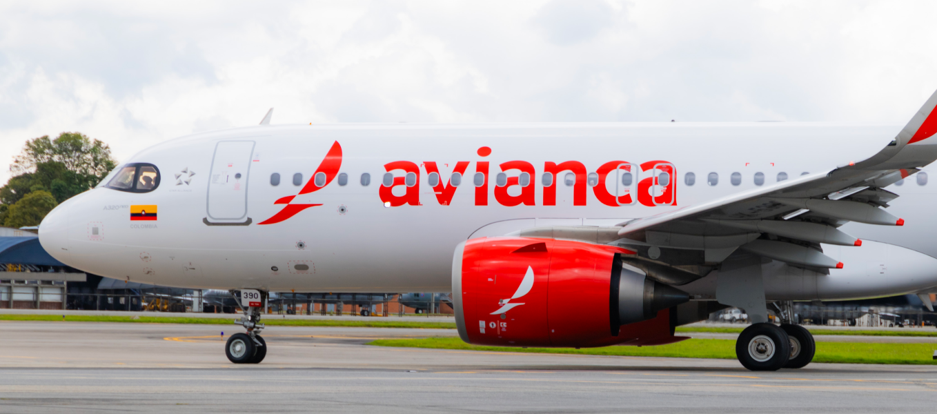 Airbus A320 de Avianca.