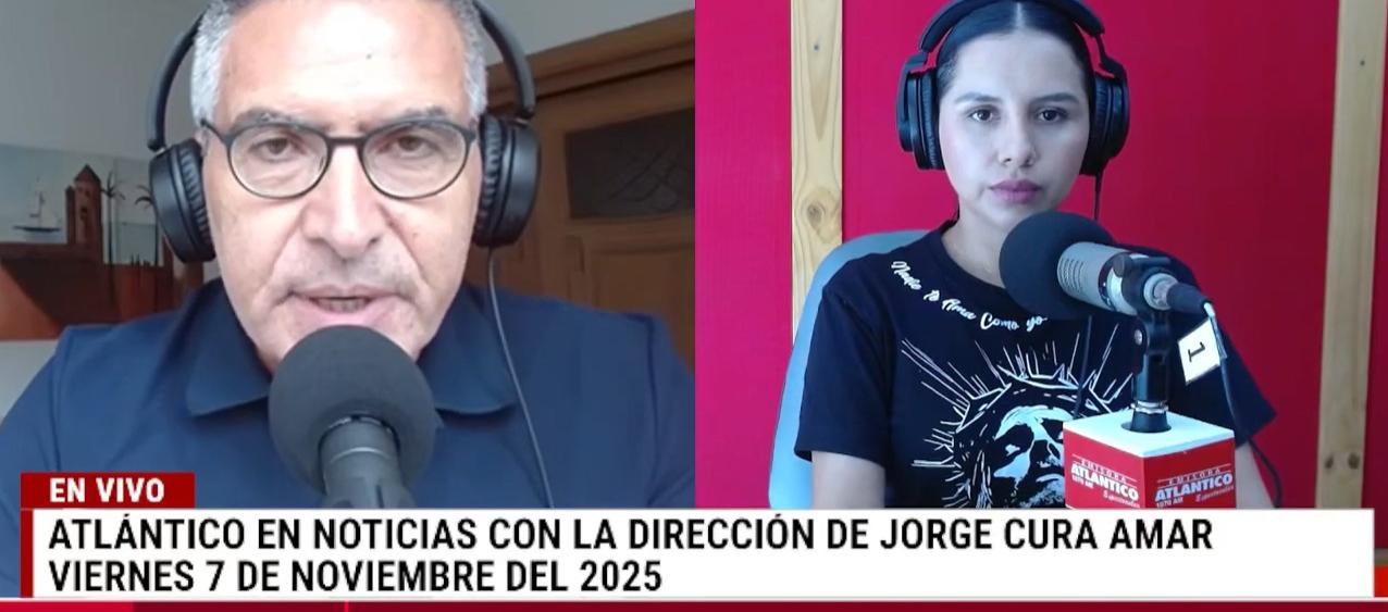 Transmisión de Atlántico en Noticias.