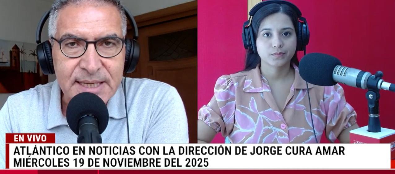 Transmisión de Atlántico en Noticias.