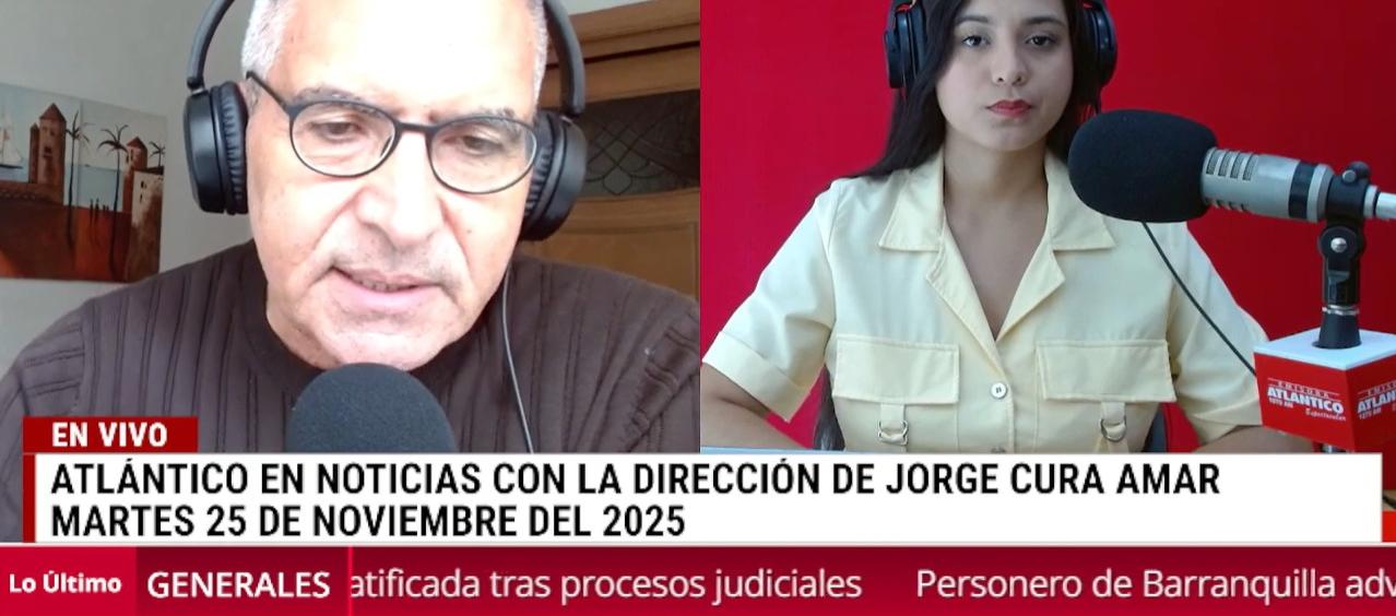 Transmisión de Atlántico en Noticias.